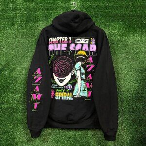 Junji Ito Uzimaki Chapter 3 The Scar Horror Hoodie Size Large
